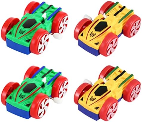Stobok פעוט צעצועי רכב 4 יחידות מיני רכב שעון שעון צעצוע