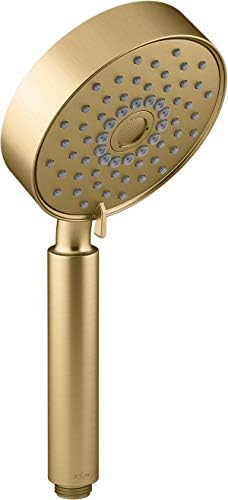 Kohler K-22166-2MB ראש מקלחת כף יד פוריסטית, פליז מודרני מוברש תוסס