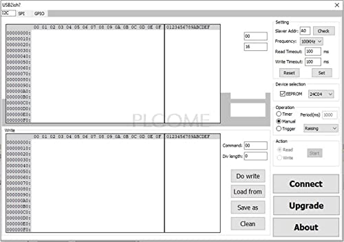 3-in-1 USB ל- UART I2C SPI ממיר WIN7 WIN10 LINUX DLL LABVIEW VB VC QT דוגמאות