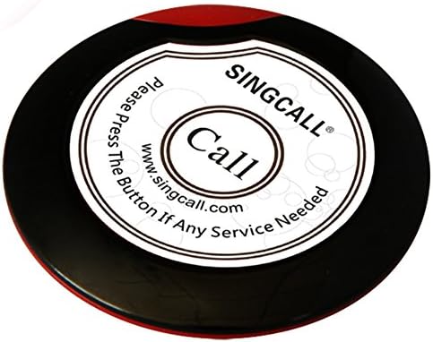 מערכת התראה של Singcall Aller, מערכת התראה, אחות קוראת לבלוט בית חולים, חבילה של 10 פגרים ומקלט אחד