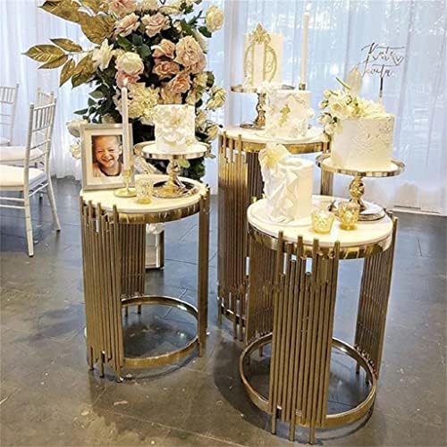 3 גדול אירוע דוכן רקע פרח קשת הכן עמודת שולחן עוגת דוכן חתונה קינוח שולחן
