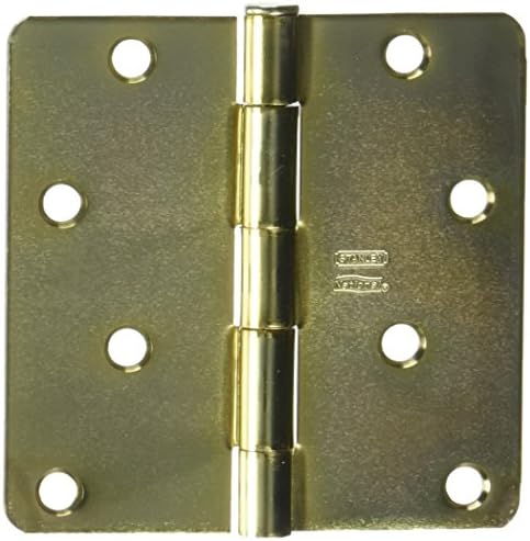 Stanley Hardware S821-421 RPRD741 ציר מגורים בטון פליז סאטן, 2 חבילה