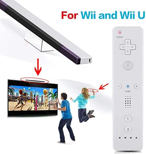 החלפת Molicui קווית אינפרא אדום סרן חיישן Wii ושולט מרחוק התואמים ל- Wii ו- Wii U Console