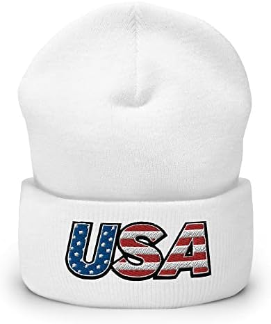 ריבמוג ארהב אמריקאי דגל באזיקים כפת מתנת כובע עבור גברים ונשים