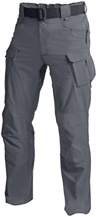 Helikon -Tex OTP מכנסיים טקטיים חיצוניים - עמיד במים - קו אאוטבק - קל משקל, טיולים רגליים, אכיפת חוק, מכנסי