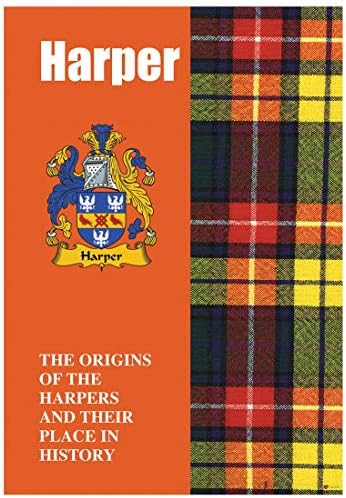 אני Luv Ltd חוברת Ancestry Harper Ancestry היסטוריה קצרה של מקורות השבט הסקוטי