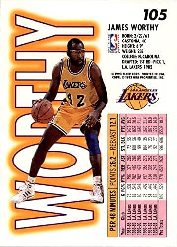 1993-94 FLEER 105 ג'יימס ראוי