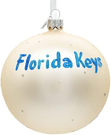 פלורידה קיז, ארה ב זכוכית כדור חג המולד קישוט 4 אינץ