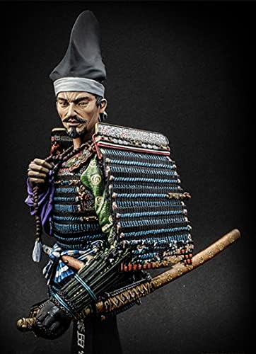 גודמואל 1/9 יפני עתיק סמוראי שרף דמות חזה דגם / אינו מורכב ולא צבוע חייל למות יצוק ערכת / איב-842