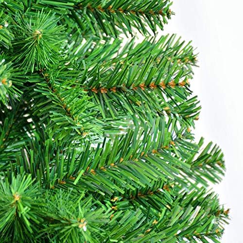עץ חג המולד מלאכותי של Dulplay Premium, עם רגלי מתכת מוצקות עץ מלא קישוטי בית מתקפלים אוטומטיים-300