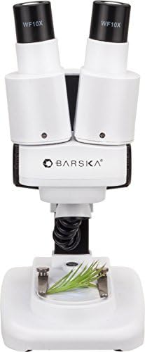 ברסקה איי13116 מיקרוסקופ משקפת סטריאו פי 20, פי 50 עם תאורת לד ושקופיות