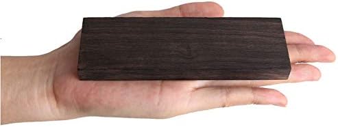 צונג 2 יחידות שחור הובנה עץ עץ עץ ידית צלחת עבור כלי נגינה עשה זאת בעצמך כלים 3/8 איקס1. 5 איקס5