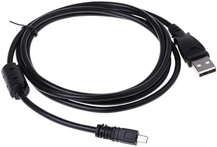 כבל כבלים של נתוני USB מוכנים עבור Nikon Coolpix S230, S620, S630, P90, P6000, P5100, P80, P60