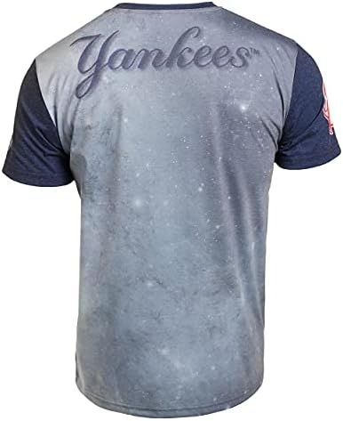 Poco Mens MLB Big Graphics Logo חולצת כיס