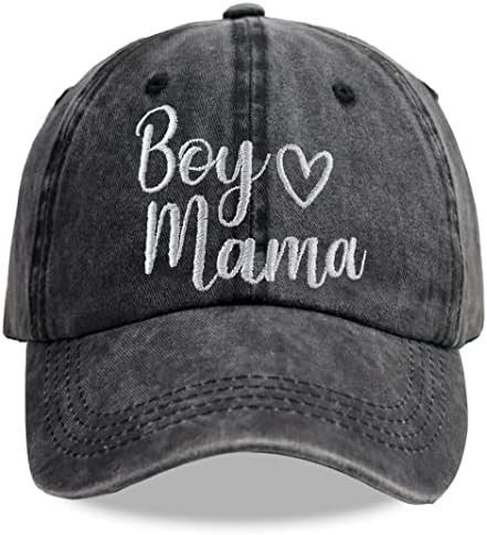 Shanvanke Boy כובעי אימא לנשים, מתנות לאמא, כותנה כותנה כותנה כותנה מתכווננת כובע בייסבול כובע בייסבול