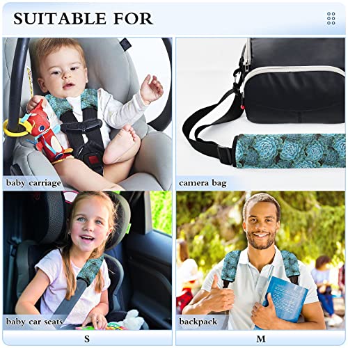 בשרניים כיסויי רצועת מושב רכב לילדים לתינוקות 2 יח 'רצועות מושב רכב רכב כרית כרית כרית מגן