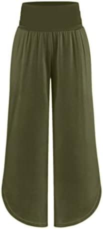 חמוד מכנסי קז ' ואל לנשים נשים נוח מוצק צבע יוגה חגורת כיס סדיר ספורט פורמליות מכנסיים עבור
