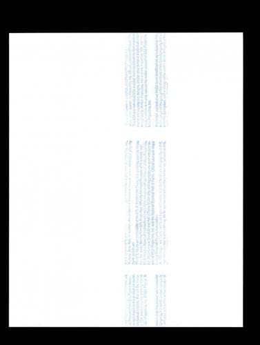 DNA של ג'ים רייס PSA חתום 8x10 חתימת צילום רד סוקס - תמונות MLB עם חתימה