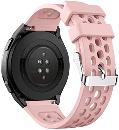 להקות החלפת Senter תואמות להקות Huawei Watch GT2E, אביזר מתכוונן סיליקון ספורט צמיד לנשים גברים