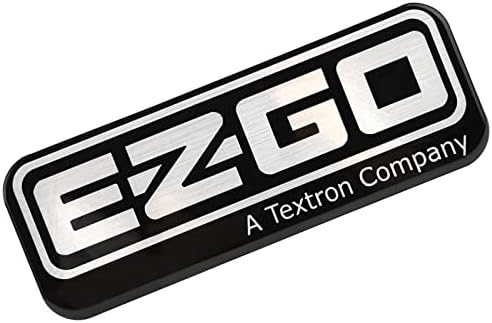 עגלת גולף של רויקאו צלחת שם קדמית/סמל עבור Ezgo RXV 2008-Up דגמי גז וחשמל, מחליף OEM 606405