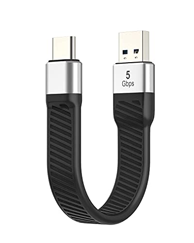 למטונה קצרת USB C כבל 100W 100W, 10GBPS USB C ל- USB C 3.1 GEN 2 משלוח כוח PD כבל טעינה מהיר וקצר USB C ל- USB