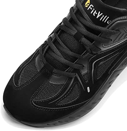 נעלי הליכה רחבות במיוחד לגברים נעלי ספורט ברוחב רחב לרגליים שטוחות קשת מתאימה להקלה על כאבי עקב-ליבת