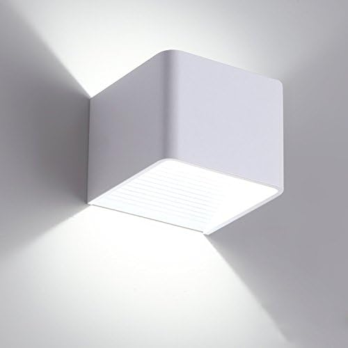 ברילריידו 3 ואט לבן חם הוביל מקורה קיר רכוב מתקן תאורה דקורטיבי למעלה / למטה מנורה לבן