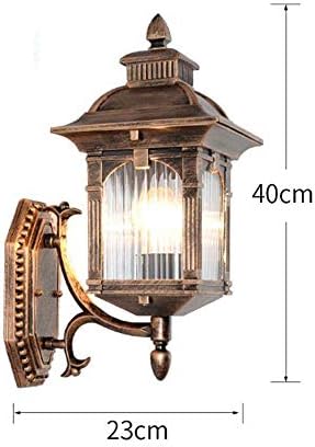 קויט חיצוני קיר עמיד למים, מנורת שדרה פשוטה מודרנית, מנורת מדרגות יצירתית חיצונית, מנורת חצר נורדית, מנורת מיטה