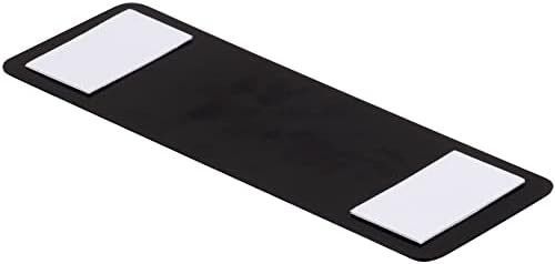 Krakan Bath & Sign Co. - שלט wifi עם סמל - שחור ולבן, 9 x 3 - פלסטיק עמיד עם דבק - הראה ללקוחות שלך שאתה מציע