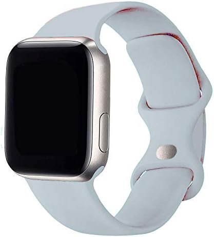 להקות החלפת סיליקון סקסופ תואמות את Apple Watch 38 ממ 40 ממ 42 ממ 44 ממ SE, סדרה 6/5/4/3/2/1