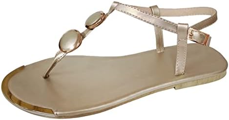 סנדלים לנשים רצועת אבזם רצועת אבזם פתוחה סנדלי בוהן פתוחים טריזים ללא החלקה נעלי נסיעות חוף כפכפות קיץ לבוש