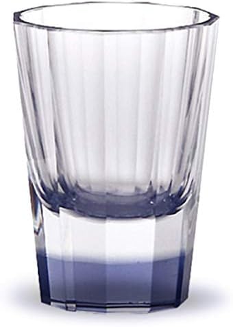 Sumida Edo Kiriko-Kan Glass, מסוגנן, KW-3PU, מלאכת זכוכית הירוטה, מאת סרזו קוואי, זכוכית ישנה, ​​11 הדרון, סגול,