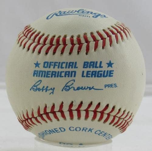 בוב פלר חתם על חתימה אוטומטית רולינגס בייסבול B106 - כדורי חתימה