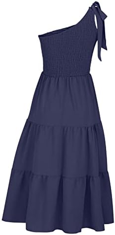 שמלת קיץ לנשים 2023 אופנה גבירותיי סקסי מוצק צבע לעשות סדק פיצול שרוולים רזה שמלה 1