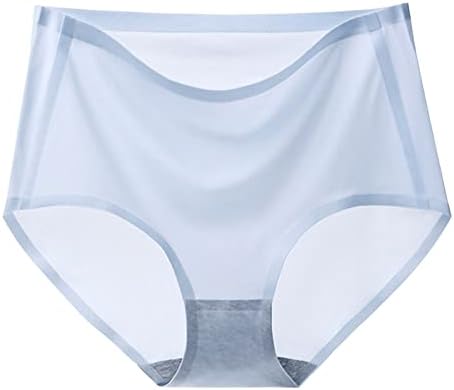 תחתוני משי קרח של Oplxuo, נשים דקיקות במיוחד תחתונים נושמים תחתונים גבוהים ביקיני קצרים סופר