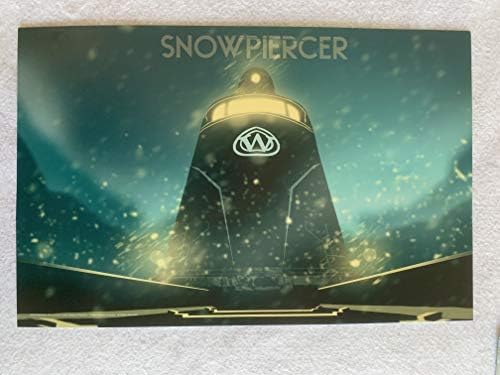 סט שלג של Snowpiercer של 5-11 x17 מקורי פרומו טלוויזיה כרזות NYCC 2019