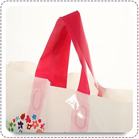 שקיות נייר של OperitACX 50 יחידות תיקים תיקים תיקים ממתקים תיק פינוק תיקים סחורה שקיות קניות קמעונאיות