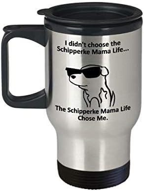 ספל נסיעות של Schipperke Mama