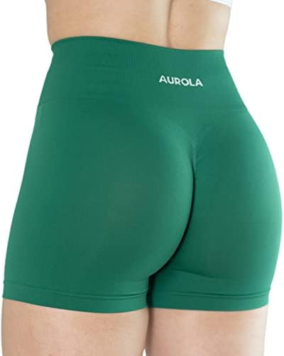 אורולה חלום אוסף אימון מכנסיים קצרים לנשים גבוהה מותן חלקה סקראנץ ' אתלטי ריצת כושר יוגה פעיל מכנסיים קצרים