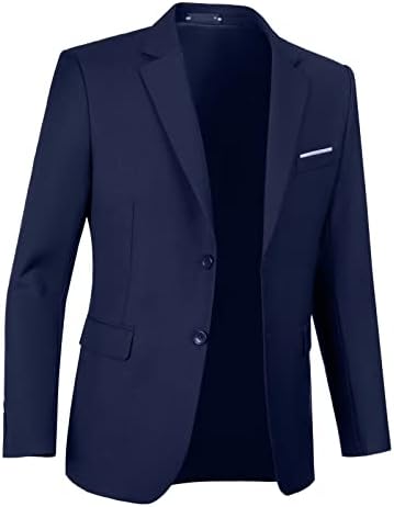 חליפת גברים מעיל מזדמן מעיל ספורט 2 כפתורים לחתונה חליפת טוקסידוס בלייזר סלים מתאימים משקל קל משקל ז'קט חליפת