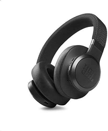 JBL LIVE 660NC - אוזניות מבטלות רעש אלחוטי עם אוזניות עם סוללה ועוזרת קולית לאורך זמן - שחור