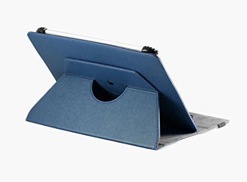 Navitech 7 סגנון ספר כחול בסגנון Folio Case/Cover & Stylus PEN תואם לארגוס בוש 7 אינץ 'טבלט/Lexibook