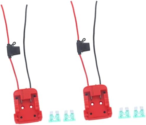 Doitool Toy מתאמים חשמליים DIY מתאם חשמל מתאם סוללה למומר כוח גלגל חשמל לממרת חשמל DIY מחבר ממיר DIY