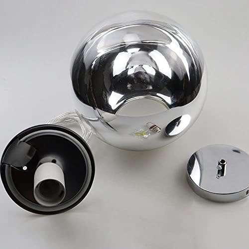 Mozeny 1 אור מודרני פשטות יצירתית ראשית ראש כרום מכרור כדור תליון מנורה כדור גלוב