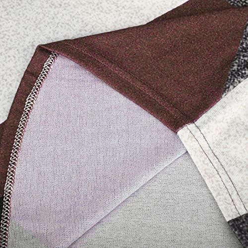אופנת סתיו נשים 2022 סוודרים סוודרים שרוול ארוך גוש צבע צוואר צוואר עגול מודפס חולצות רופפות חולצות