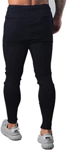 מכנסי טרנינג אימונים מזדמנים של Andongnywell מכנסי טרנינג מכנסי טרנינג מכנסי כיס נוח רגל ישר
