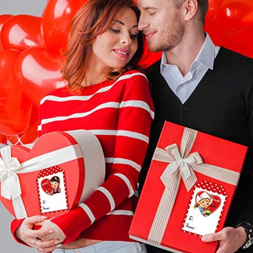 450 חג האהבה מתנת גלישת מדבקות בציר ולנטיין מתנה תג מדבקות שם תגיות מדבקות עבור ולנטיין מתנות חבילה יום נישואים