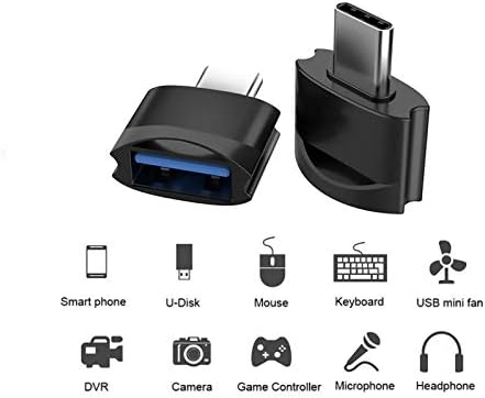 USB C נקבה ל- USB מתאם גברים תואם ל- Sony Xperia XA1 Plus שלך עבור OTG עם מטען Type-C. השתמש במכשירי הרחבה כמו