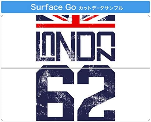 כיסוי מדבקות Igsticker עבור Microsoft Surface Go/Go 2 אולטרה דק מגן מדבקת גוף עורות 010992 דגל מדינות זרות בלונדון