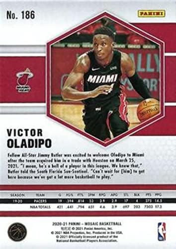 2020-21 פסיפס פאניני 186 ויקטור אולדיפו מיאמי היט NBA כרטיס מסחר בכדורסל